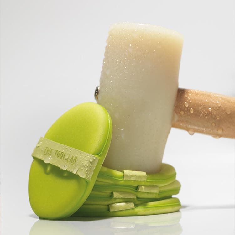 Happyrim Aqua Puff, 2ea, 1pack - Image 2