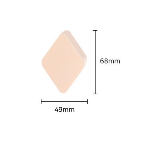 1046 Hydro Makeup Sponge Rhombus, 2ea, 1pack - Image 7