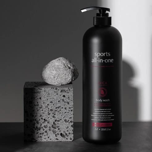 Sports All-in-One Perfumed Body Wash [Woody Pheromone Scent], 1,000ml, 1pack - Image 4