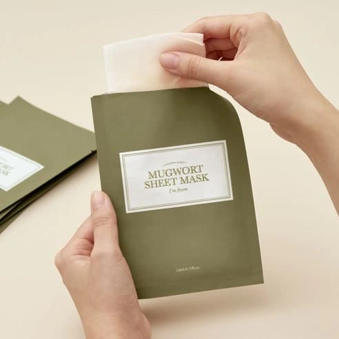 Mugwort Sheet Mask, 20ea - Image 4