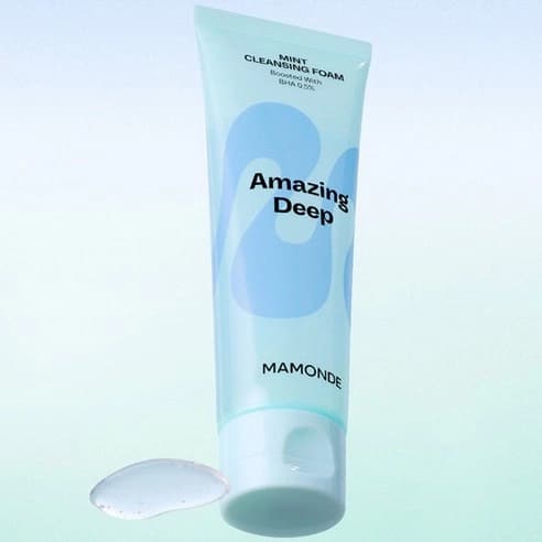 Amazing Deep Mint Cleansing Foam, 120ml, 1pack - Image 2