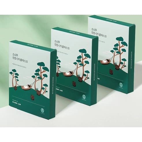 Round Lab Pine Soothing Cica Gel Mask, 5ea - Image 3
