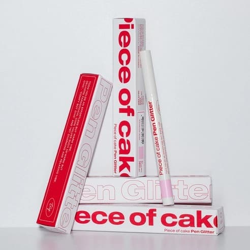 Piece of Cake Pen Glitter, 0.5g, 04 Rare Pink, 1pack - Image 3