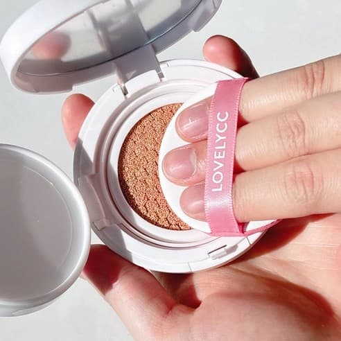 Pink Cover Essence Sun Cushion [SPF50+/PA+++], 15g, 1pack - Image 5