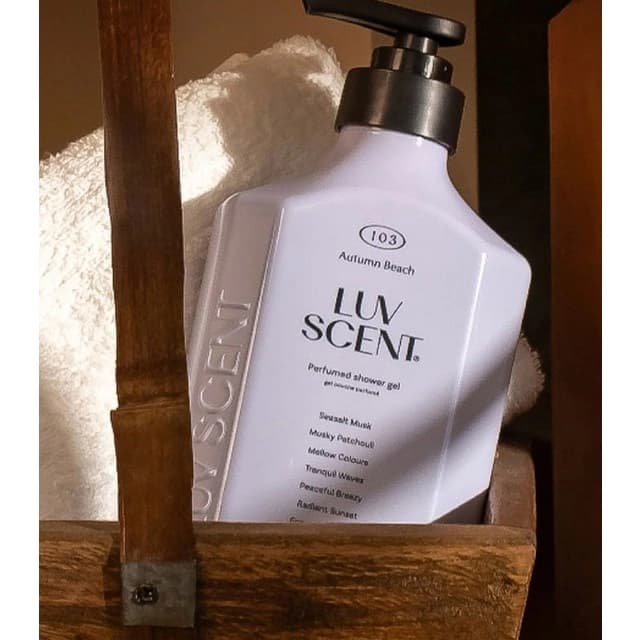 Luv Scent Body Wash [Autumn Beach Sea Salt Musk Scent], 500ml - Image 3