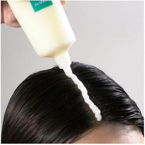 Peppermint and Lemon Vegan Dandruff Care Cool Anti Hairloss Scalp Scrub Shampoo, 250g, 1pack - Image 5