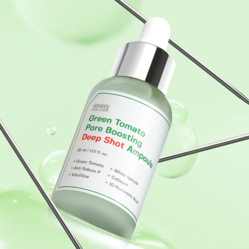 Green Tomato Pore Boosting Deep Shot Ampoule, 30ml, 1pack - Image 2
