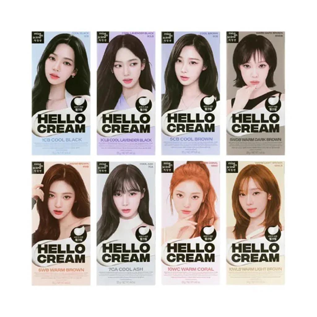 Hello Cream, 125g, 5CB Cool Brown, 1pack - Image 2