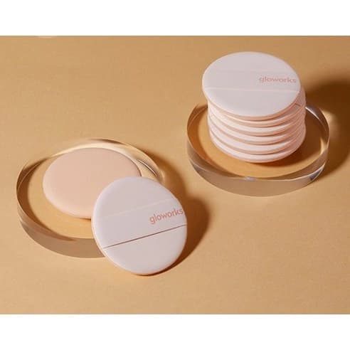 Tearing Palette Puffs [Moist Beige], 8ea, Beige, 1pack - Image 7