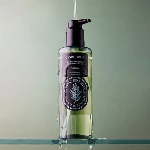 Tea Tree Anti-Sebum Deep Cleansing Oil, 300ml - Image 4