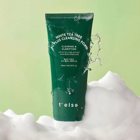 White Tea Tree AC Plus Cleansing Foam, 150ml, 1pack - Image 3