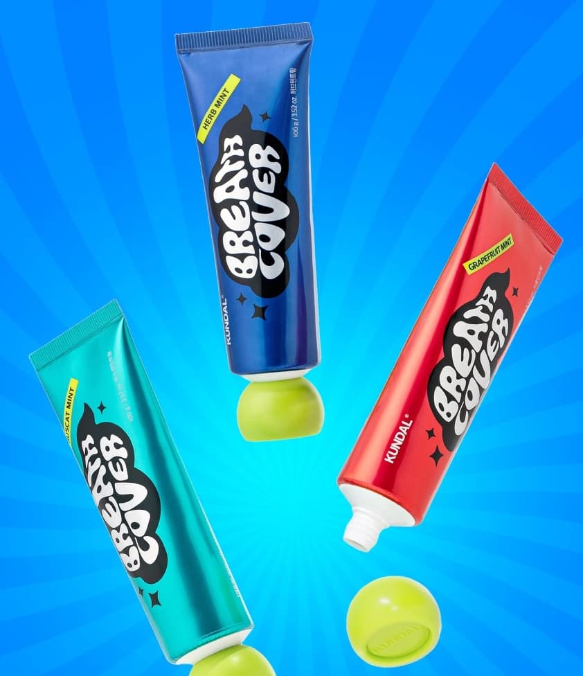 Deep Breath Cover Toothpaste [Muscat Mint Scent], 100g - Image 2