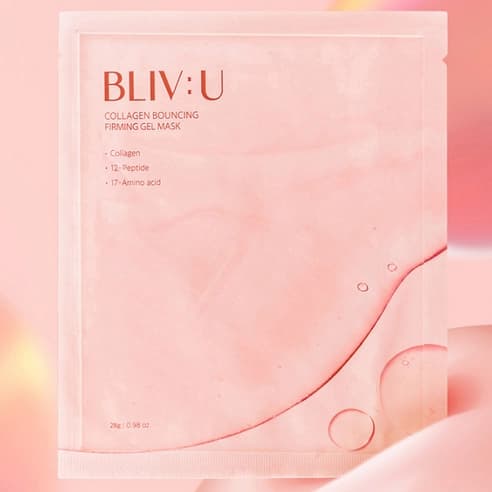 Collagen Bouncing Elasticity Gel Mask, 5ea - Image 2