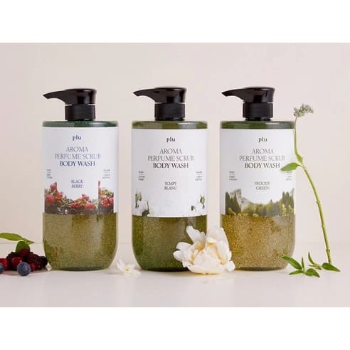Aroma Perfume Scrub Body Wash [Sophie Blanc], 1,000ml, 1pack - Image 2