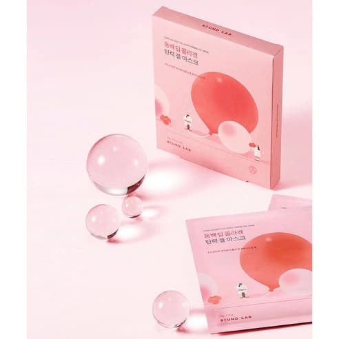 Round Lab Camellia Deep Collagen Elasticity Gel Mask, 4ea, 1pack - Image 8