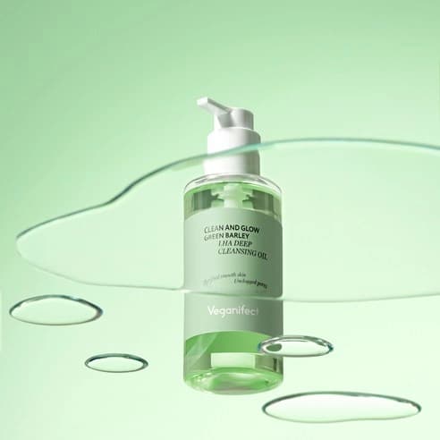 Clean & Glow Green Barley LHA Deep Cleansing Oil, 205ml - Image 5