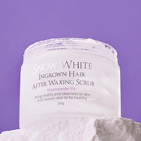 Snow White Ingrown Hair After Waxing Scrub, 500g, 1pack - Image 3