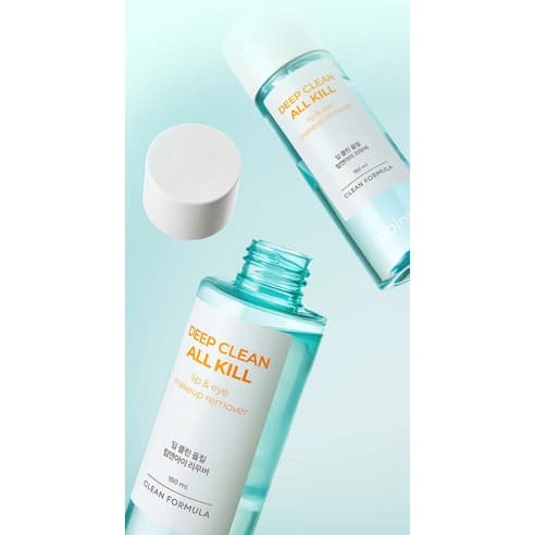 Deep Clean All Kill Lip & Eye Makeup Remover, 150ml, 1pack - Image 4