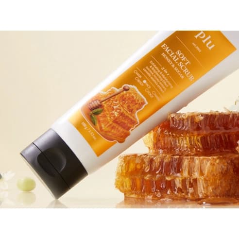 Soft Facial Scrub Honey & Sugar, 100g - Image 3