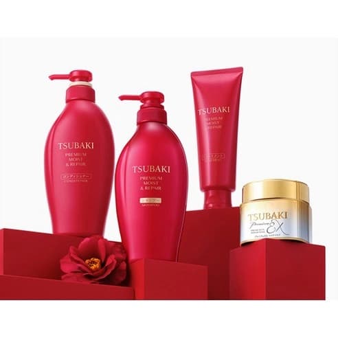 TSUBAKI Premium Moist & Repair Shampoo, 450ml - Image 3