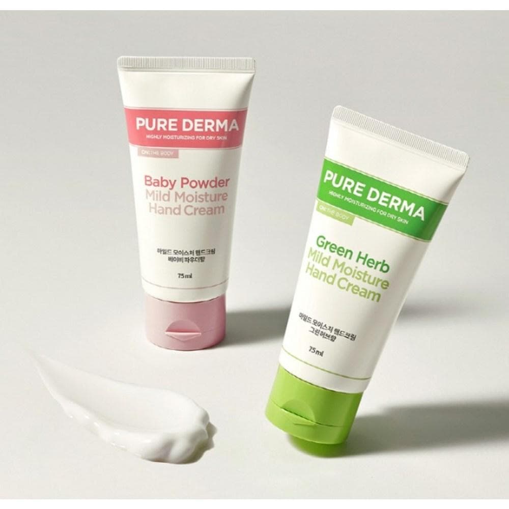 Pure Derma Green Herb Mild Moisture Hand Cream, 75ml*2 - Image 2