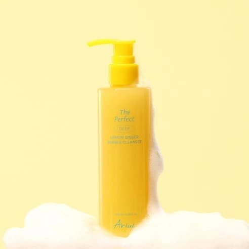 The Perfect Lemon Ginger Bubble Cleanser, 180ml, 1pack - Image 2