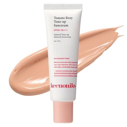 Tomato Rosy Tone-up Suncream, 50g, 1pack - Image 3