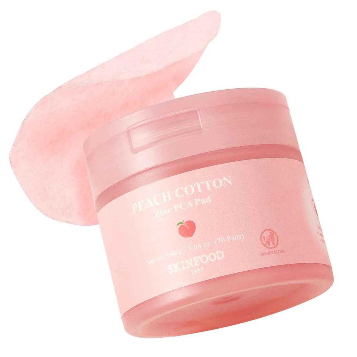 Peach Cotton Zinc PCA Pad, 70ea, 1pack - Image 3