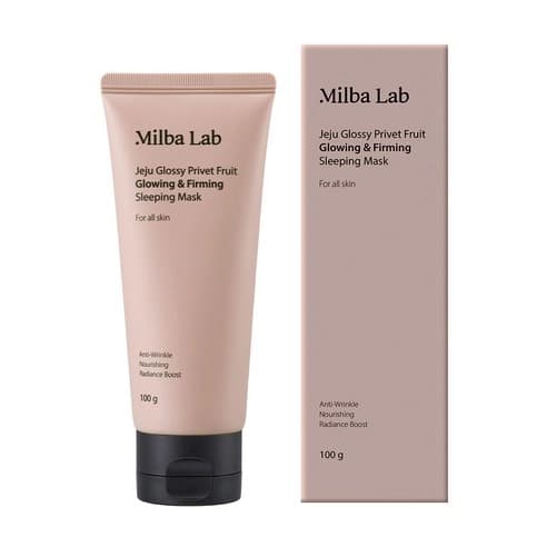 Jeju Glossy Privet Fruit Glowing & Firming Sleeping Mask, 100g - Image 2