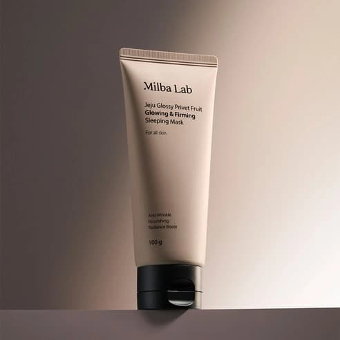 Jeju Glossy Privet Fruit Glowing & Firming Sleeping Mask, 100g - Image 3