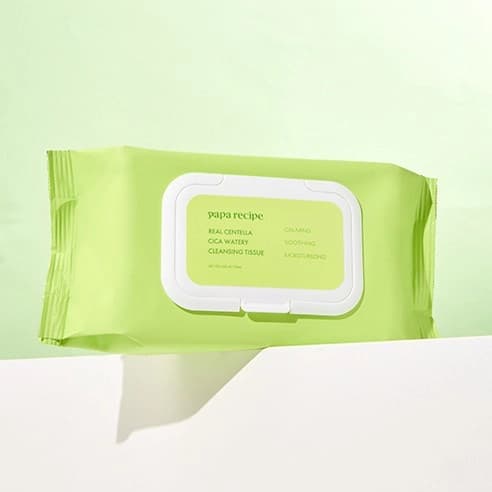 Real Centella Cica Watery Cleansing Tissue, 100ea, 1pack - Image 7