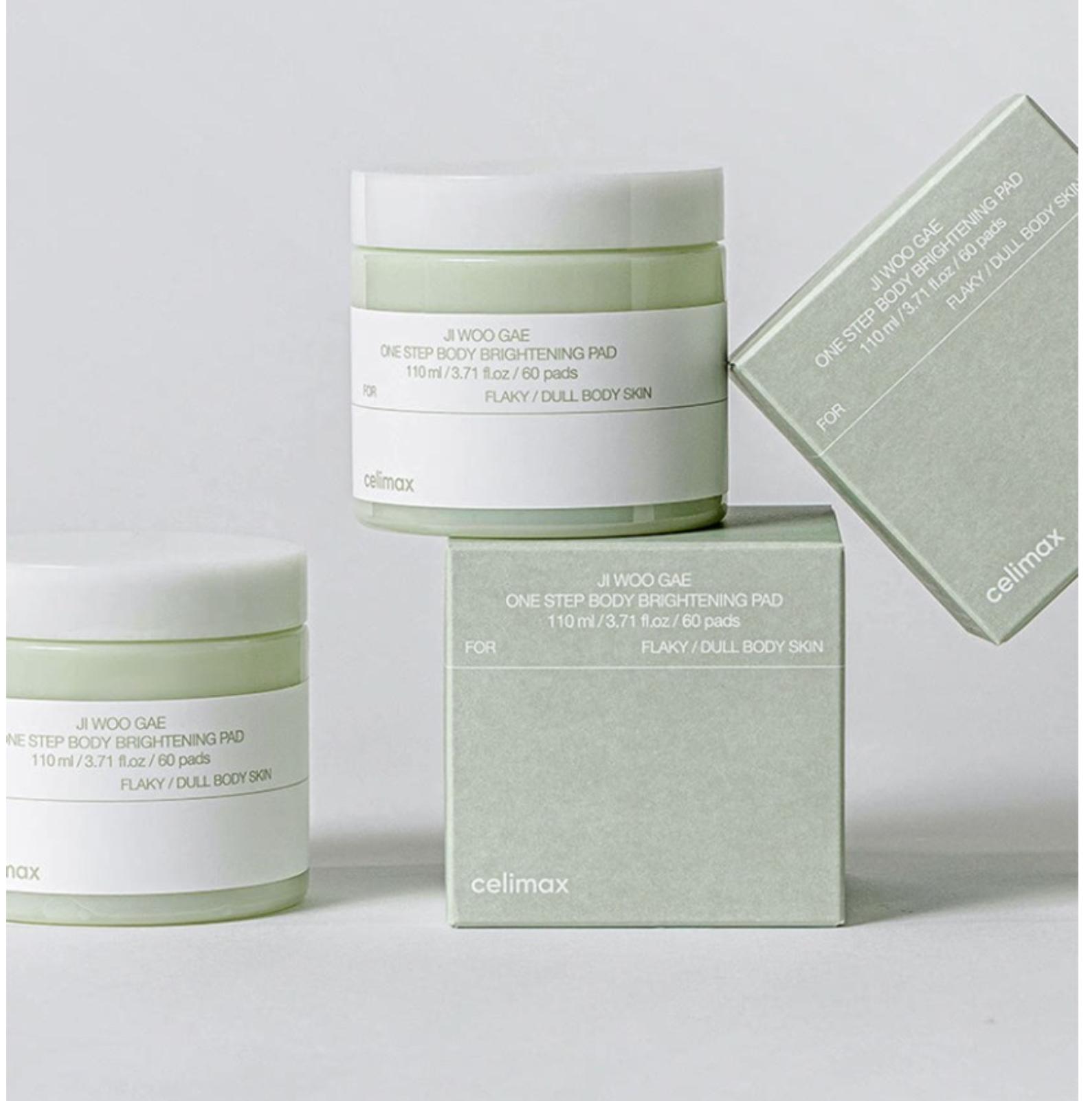 Ji Woo Gae One Step Body Brightening Pad, 60ea, 1pack - Image 2