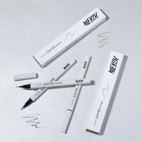 The First Slim Pen Eyeliner, 0.45g, SP2 Choco Fudge, 1pack - Image 2