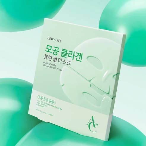 AC Deep Pore Collagen Gel Mask, 4ea, 1pack - Image 5