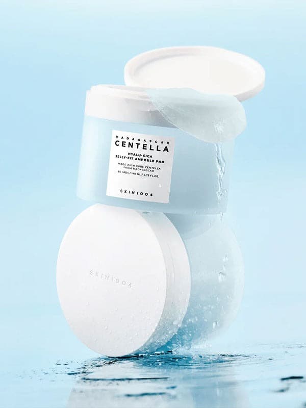 Madagascar Centella Hyalu-Cica Jelly-Fit Ampoule Pad, 60ea, 1pack - Image 2