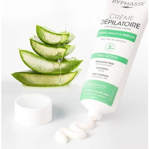 Hair Removal Cream [Aloe Vera], 125ml, 1pack - Image 5