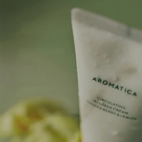 Circulating Massage Cream [Juniper Berry & Lemon], 100ml, 1pack - Image 5