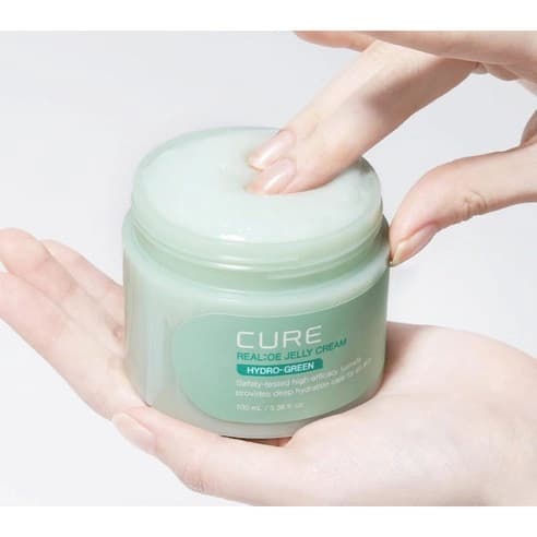 CURE Real Aloe Jelly Cream, 100ml, 1pack - Image 6