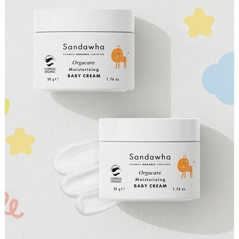 Orgacare Organic Moisturizing Baby Cream, 50g, 1pack - Image 2