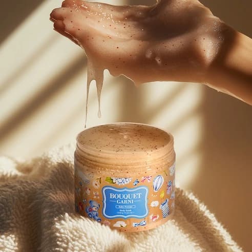 Sugar Body Scrub [Baby Powder], 500g, 1pack - Image 4