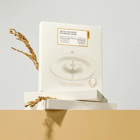 Rice Ceramide Hydrogel Mask, 4ea - Image 2