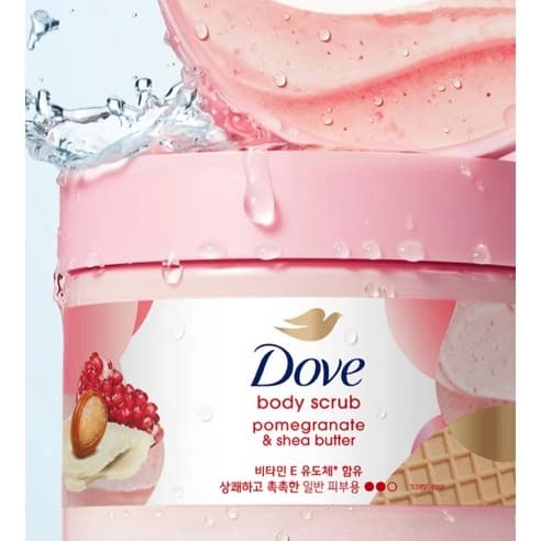 Pomegranate & Shea Butter Body Scrub, 298g, 1pack - Image 8