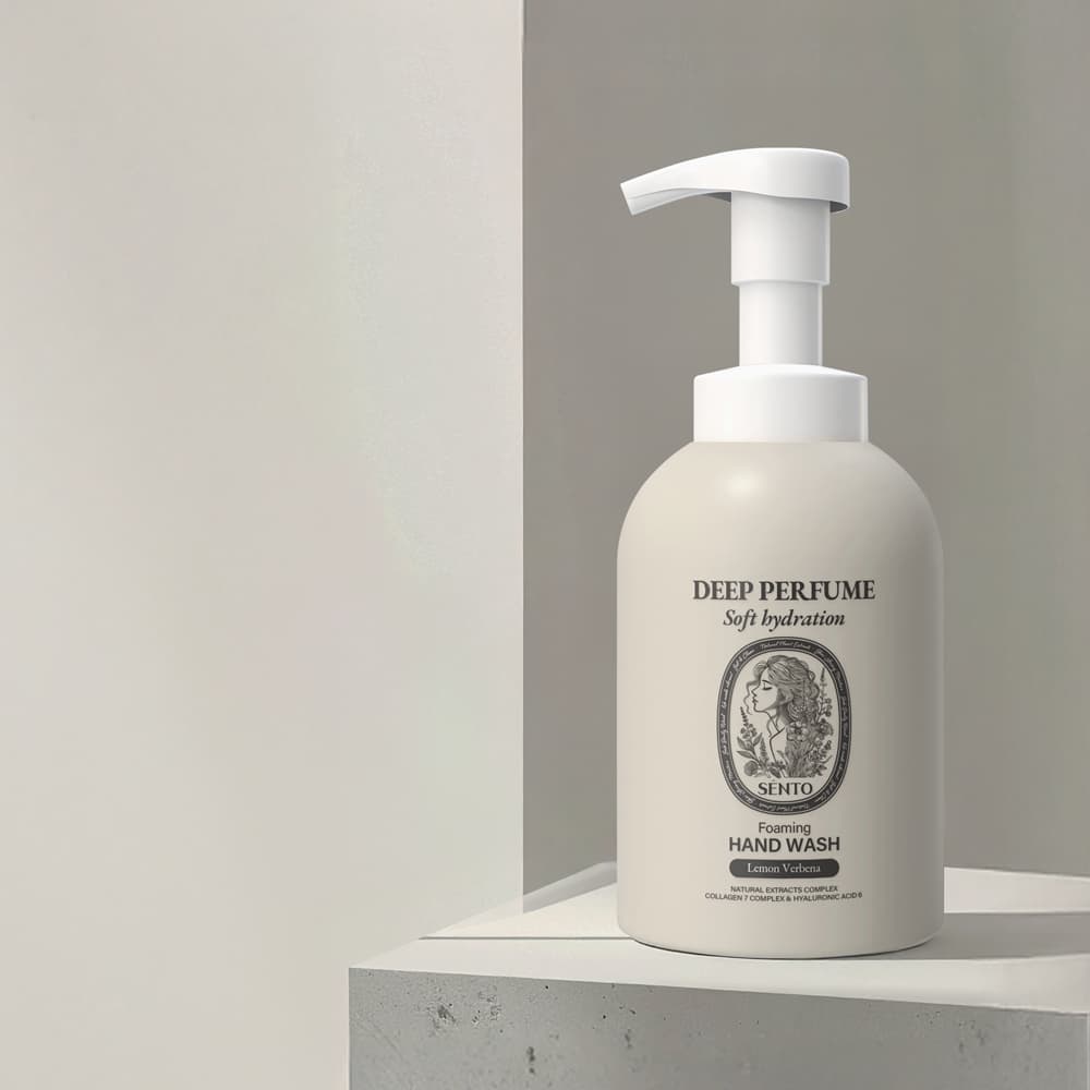Deep Perfume Foaming Hand Wash [Lemon Verbena Scent], 510mlx2ea, 1pack - Image 2