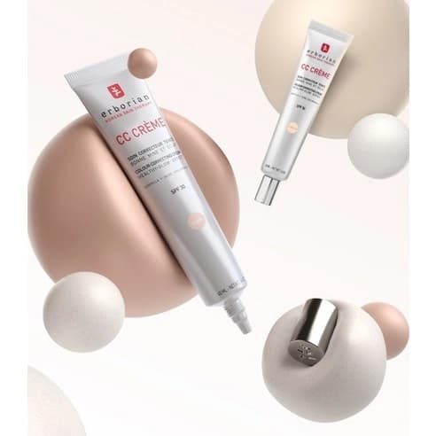 erborian CC Cream [SPF30/PA+++], 40ml, Porcelain, 1pack - Image 4
