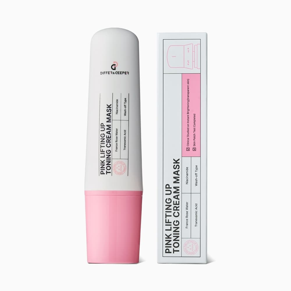 Pink Lifting Up Toning Cream Mask, 100g, 1pack - Image 3