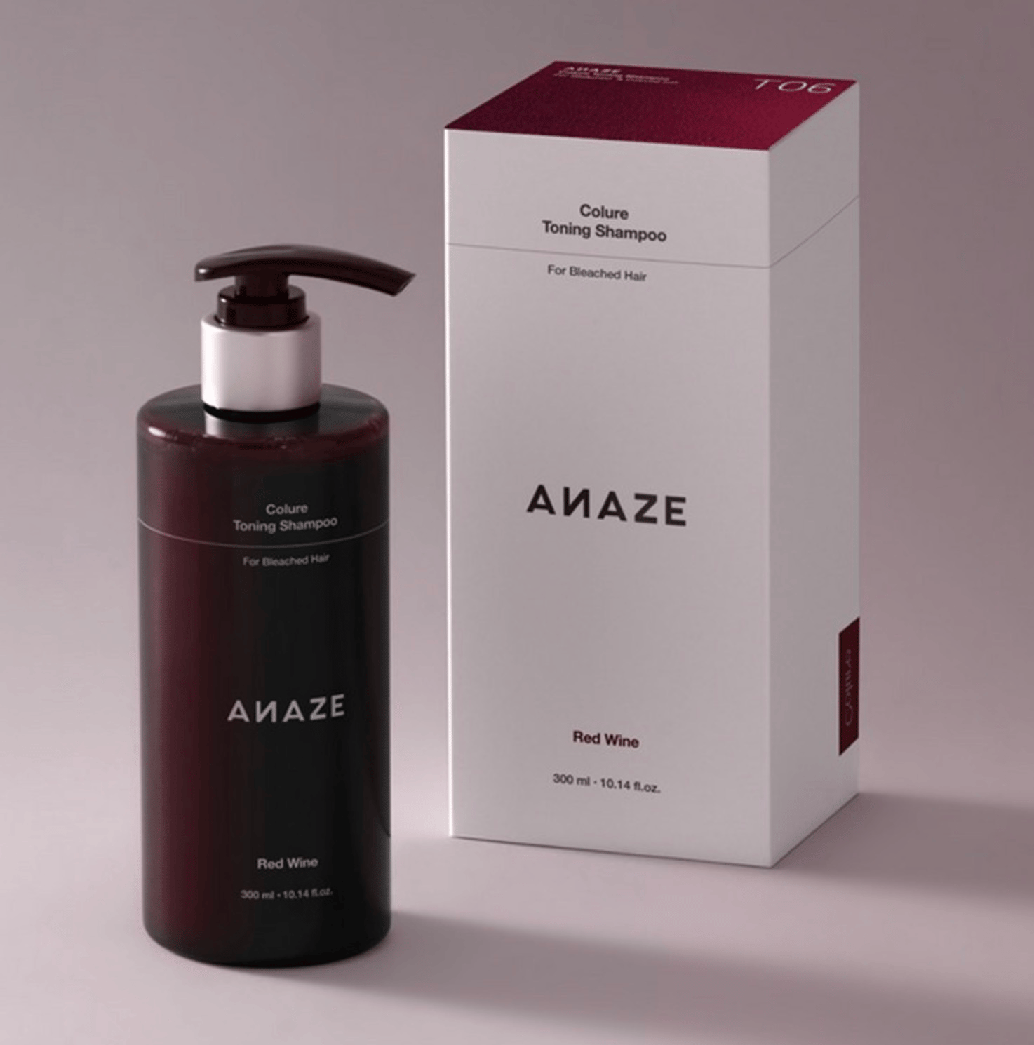 Red Wine Toning Shampoo T06, 300ml, 1pack - Image 6
