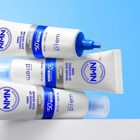 NMN Tension Up Sun Serum [SPF50+/PA++++], 50ml, 1pack - Image 4