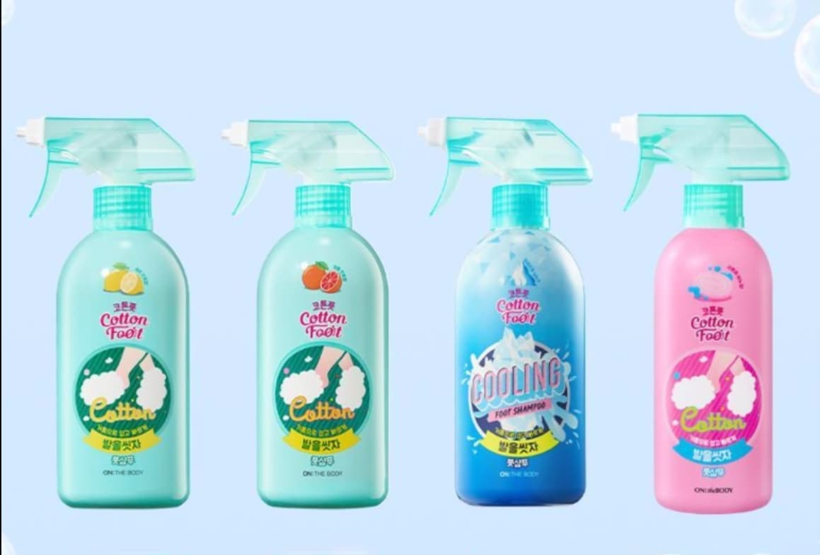 Cotton Foot Shampoo [Grapefruit], 385ml, 1pack - Image 2
