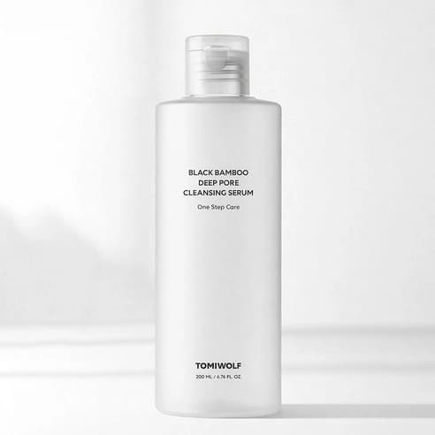 Black Bamboo Deep Pore Cleansing Serum, 200ml, 1pack - Image 2