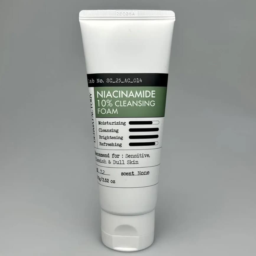Niacinamide 10% Cleansing Foam, 100g, 1pack - Image 2